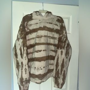 Talentless Pullover Hoodie (Brown Stripes)
